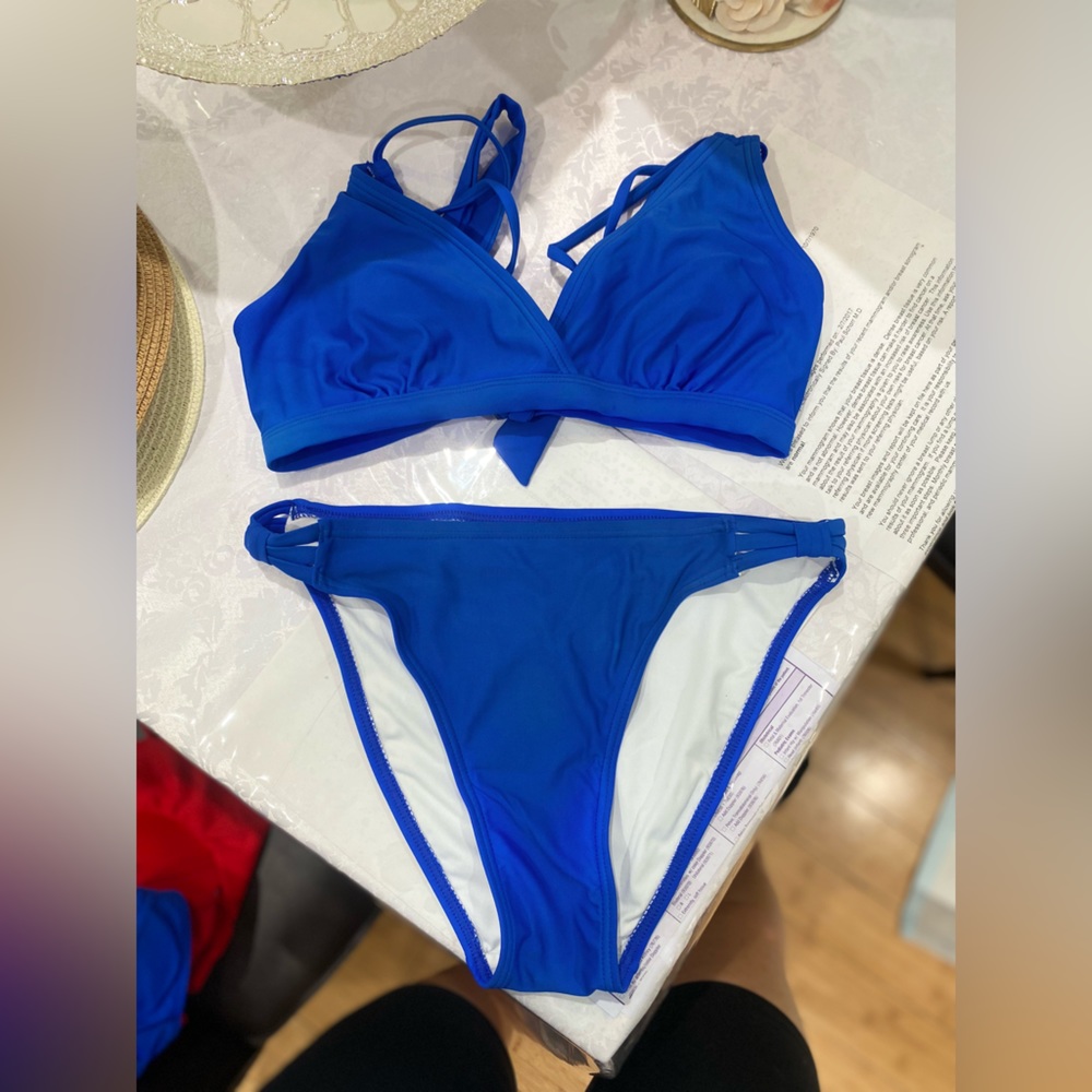 Amazon Cobalt Blue Bikini Set